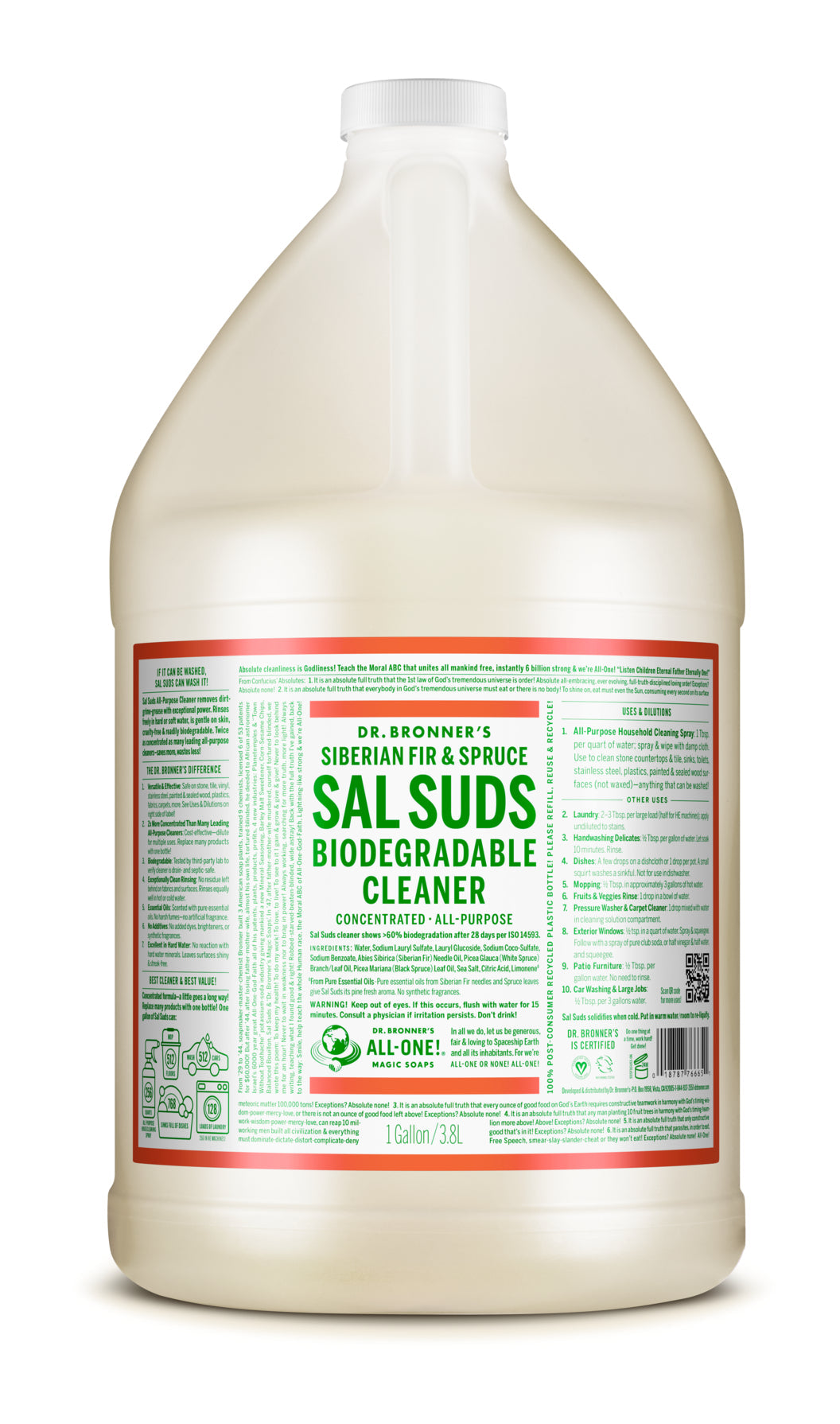 Dr. Bronner's Sal Suds Biodegradable Cleaner