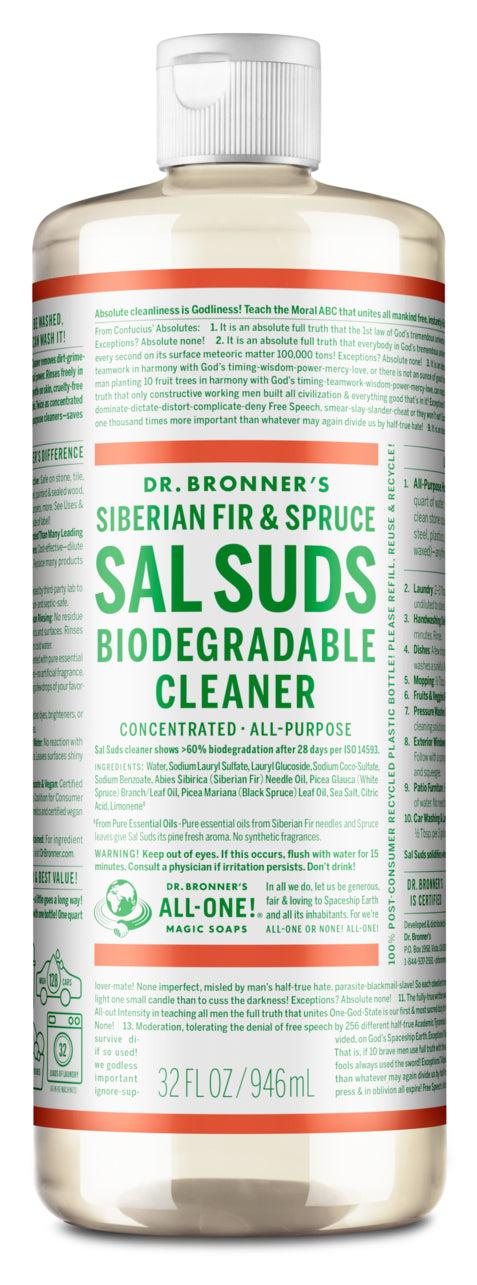 Dr. Bronner's Sal Suds Biodegradable Cleaner
